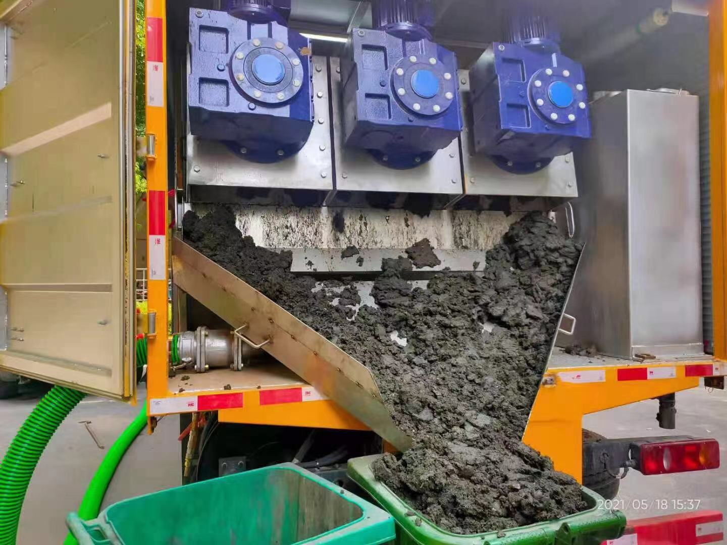 淅川化粪池清掏城市维护站-泥浆净化干湿分离处理